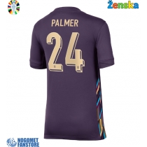 Engleska Cole Palmer #24 Gostujuci Dres za Ženska EP 2024 Kratak Rukav